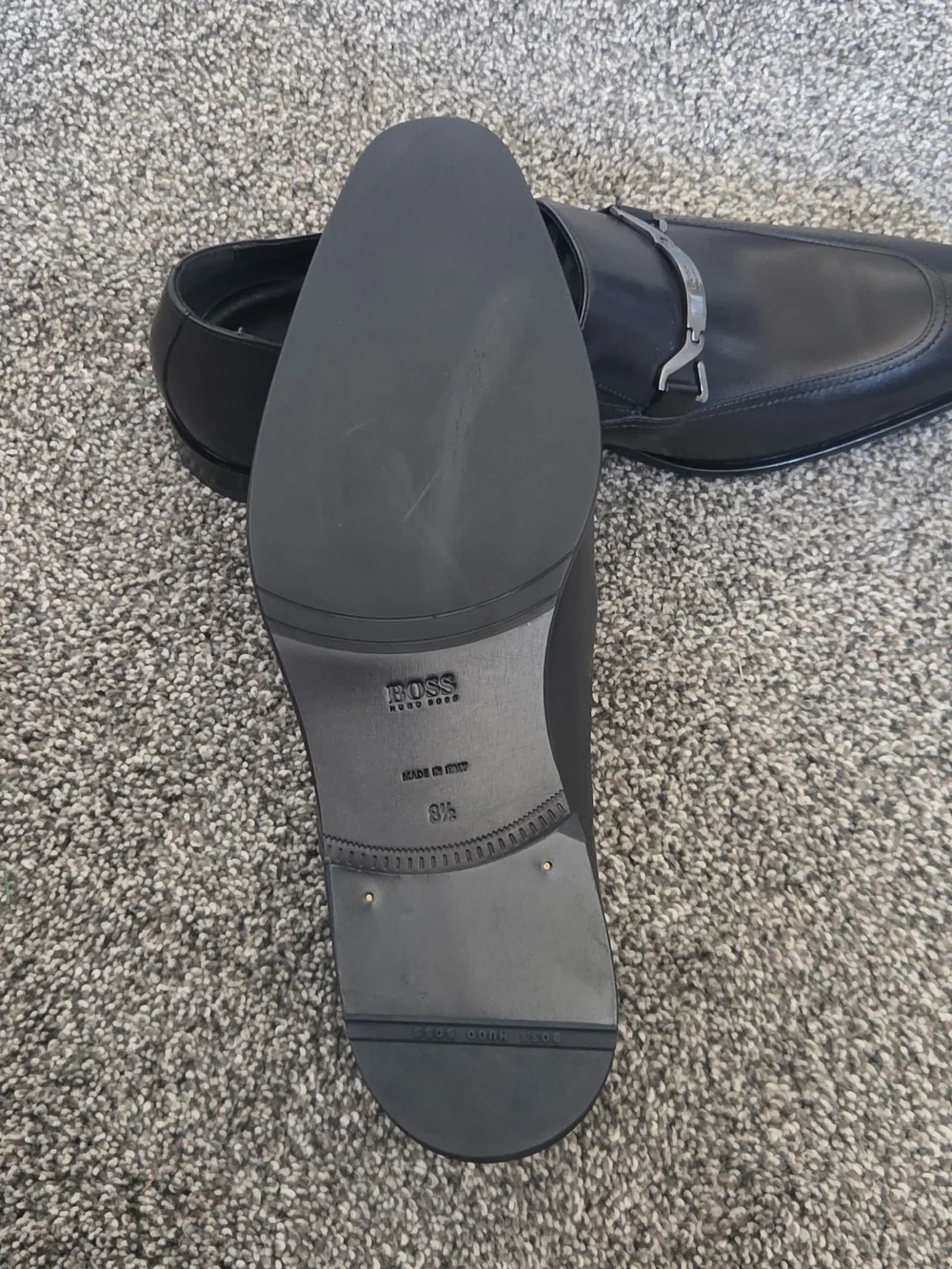 Hugo Boss Black Mens Loafers Size  9.5 US